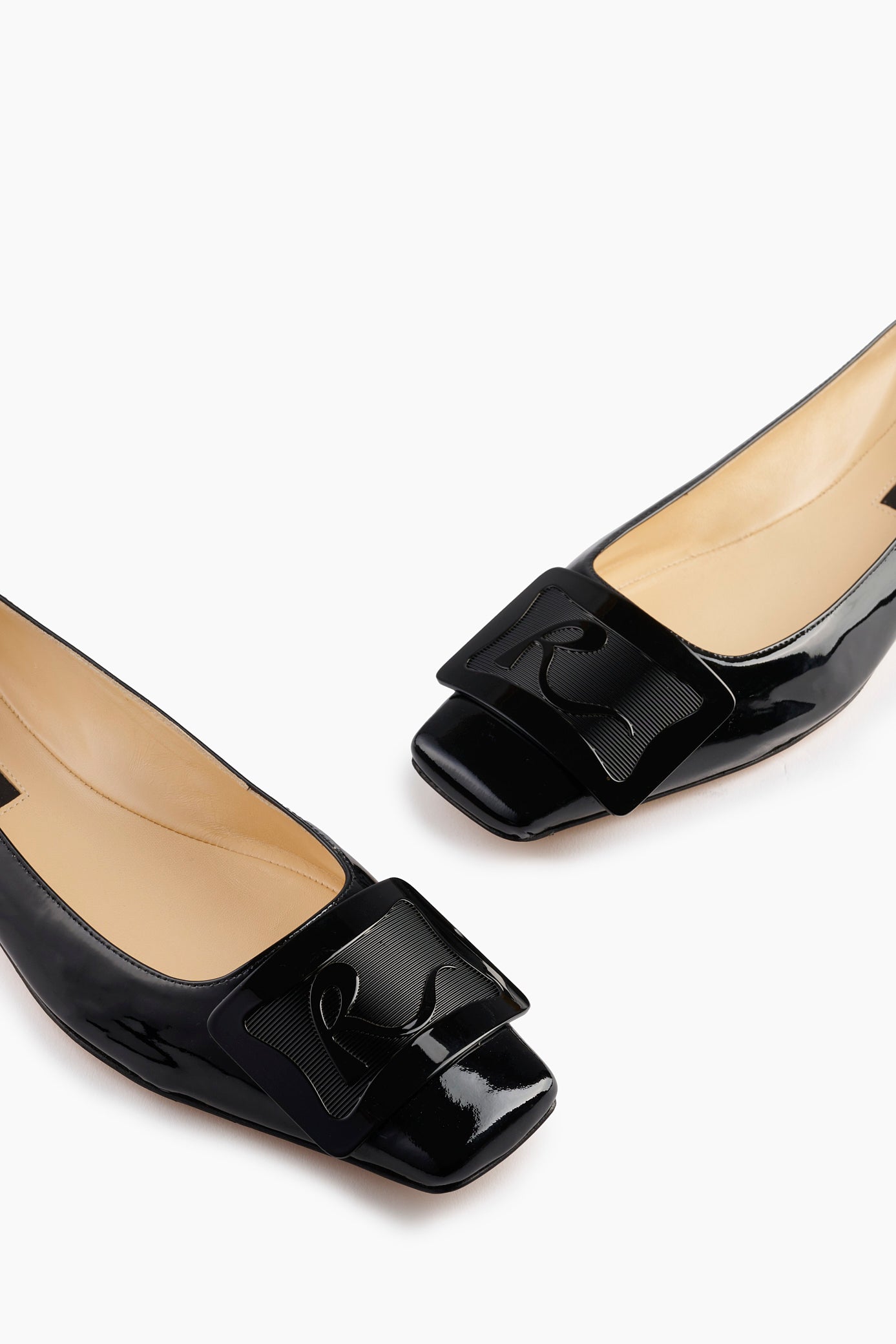 Belle Helene Ballerina Patent Black