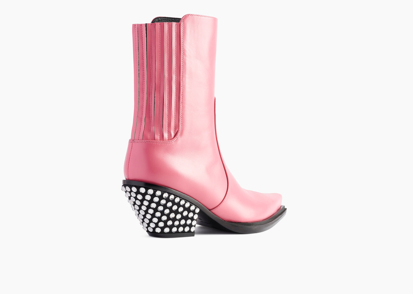 Yanhira Boot Leather Pink
