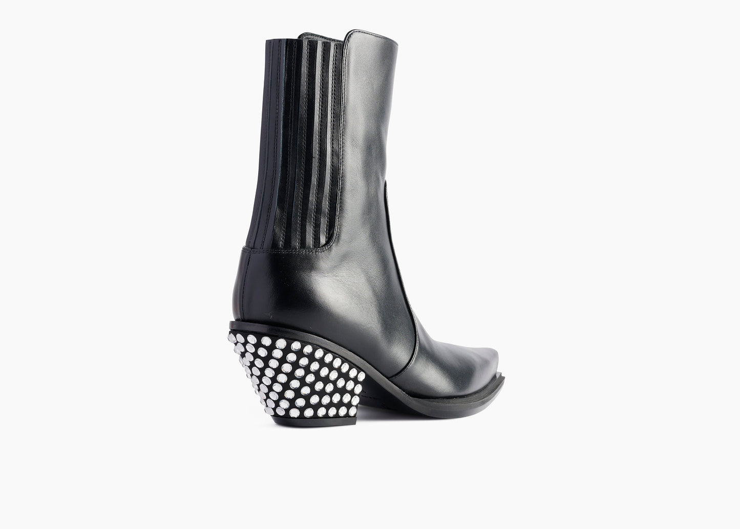 Yanhira Boot Leather Black