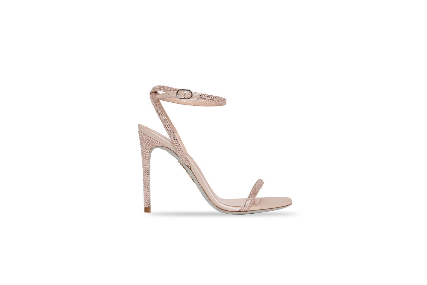 Ellabrita Crystal Sandal Nude