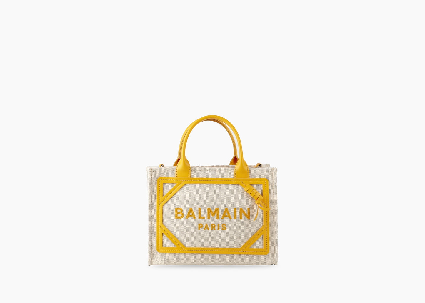 SALE B-Army Small Shopper Ecru Canvas/ Yellow was $1495