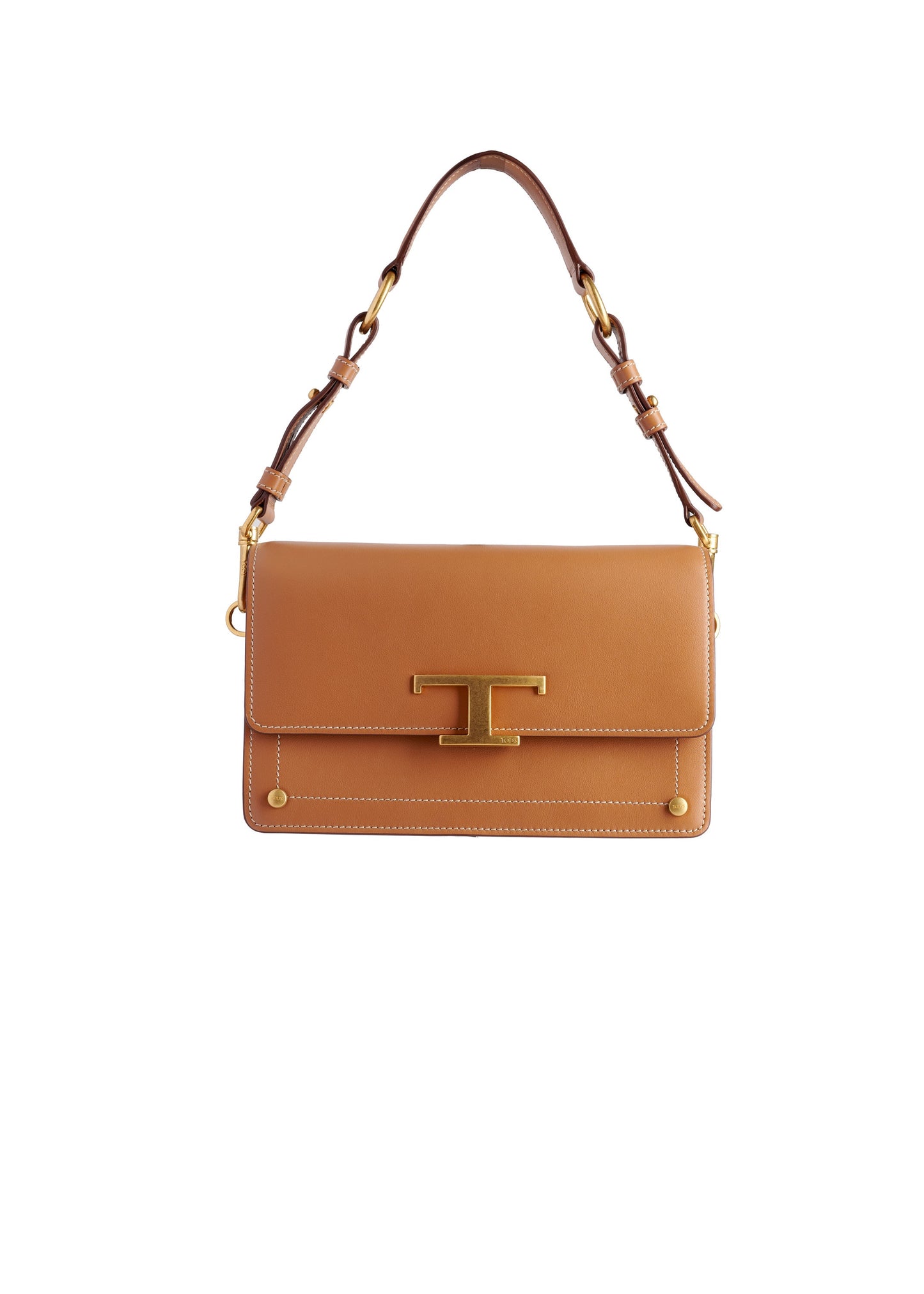 T Timeless Shoulder Bag Leather Tan