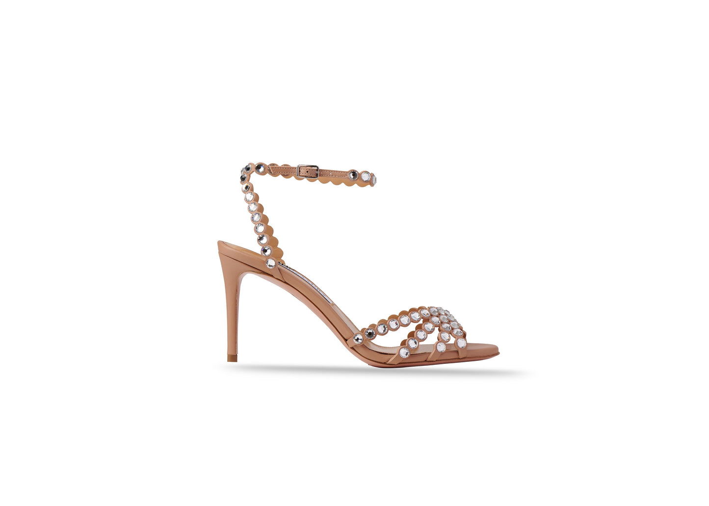 Tequila 85 Crystal Embellished Sandal Nude
