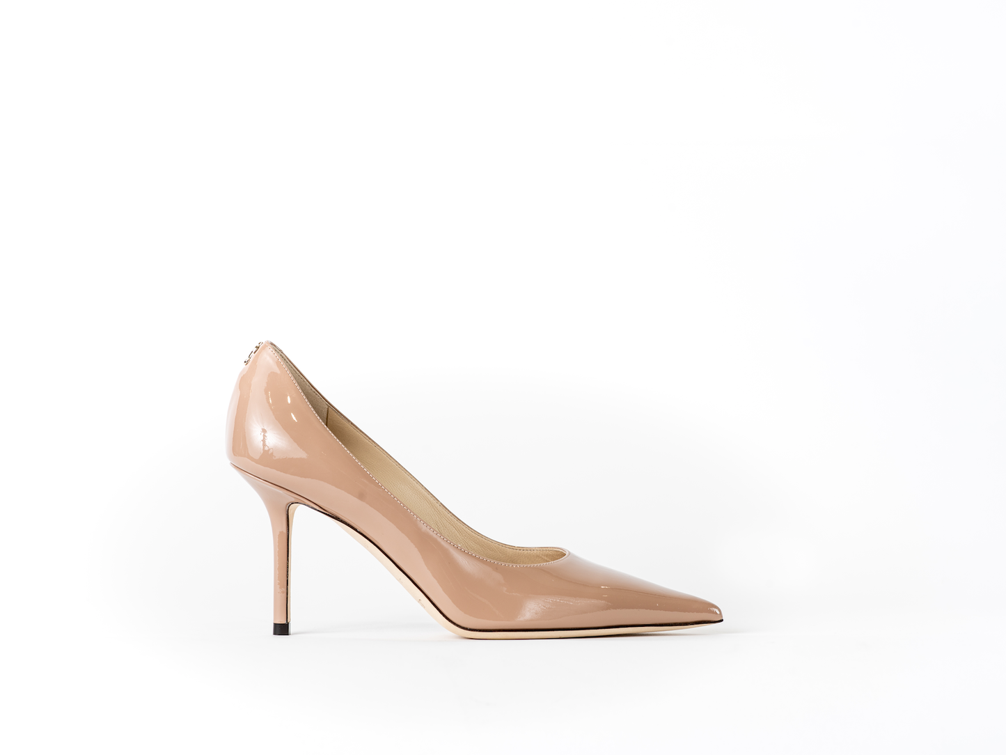 Love 85 Pump Patent Nude