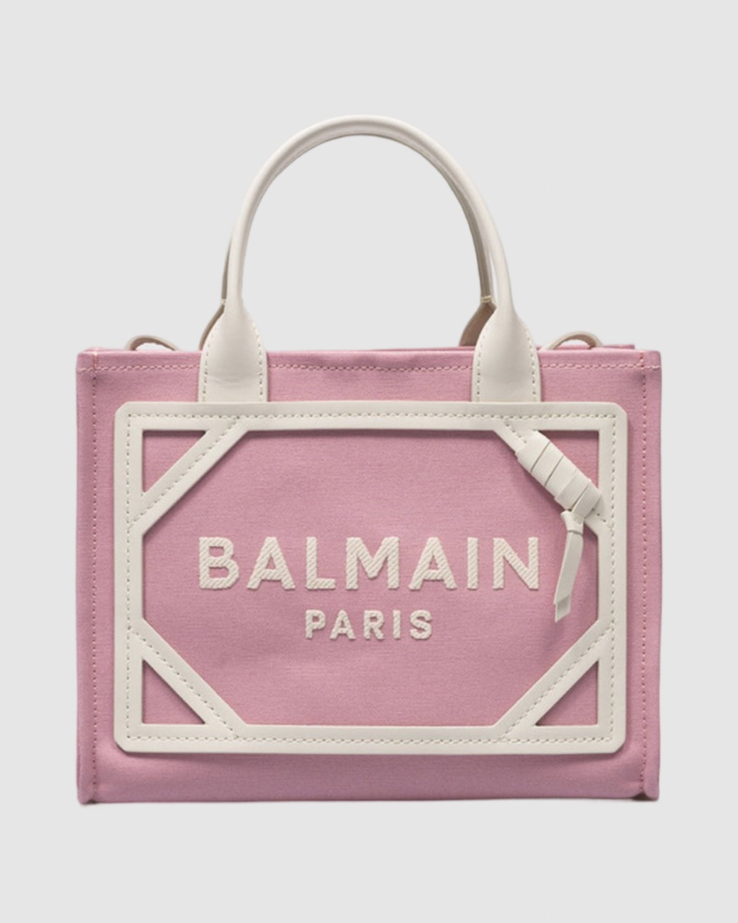 SALE B-Army Small Tote Canvas Pink/Ivory was $1495