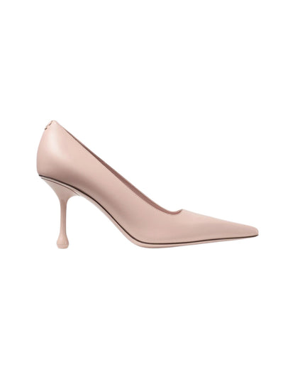 Ixia 80 Pump Leather Nude