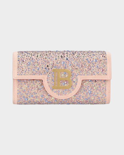 B-Buzz Wallet on Chain Crystal Pale Peach