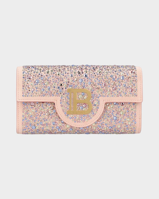 B-Buzz Wallet on Chain Crystal Pale Peach