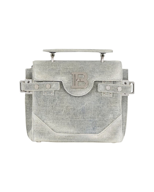 B-Buzz 23 Wash Denim Bag Grey