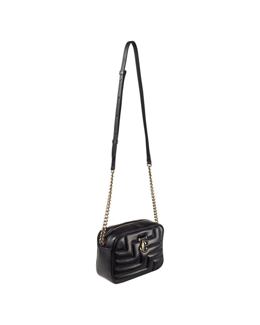 SALE Varenne Avenue Camera Quilted Bag Leather Black was $1995