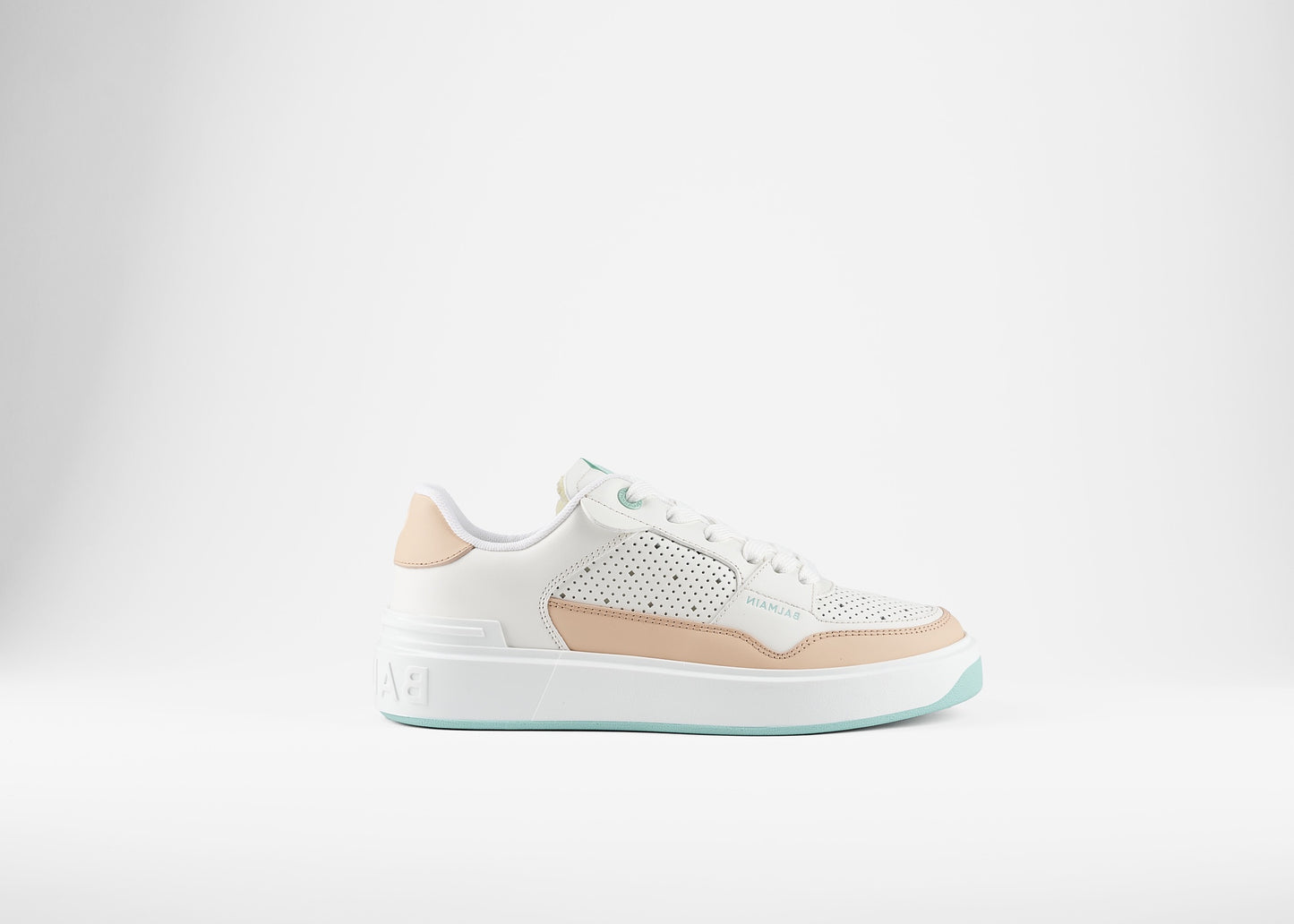 B-Court Flip Sneaker White/Salmon/Mint