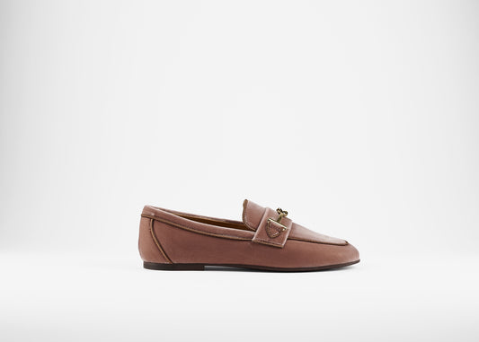 SALE Double T Loafer Velvet Nude was $695