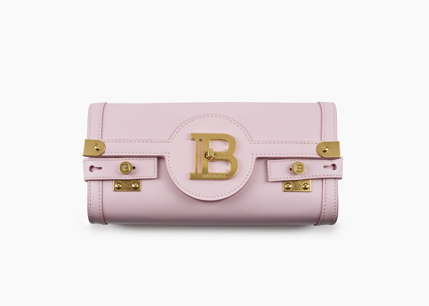 B-Buzz 23 Clutch Bag Smooth Leather Pale Pink