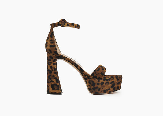 SALE Holly Platform Sandal Leopard was $1595