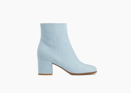 SALE Margaux Ankle Boot Suede Pale Blue was $1795