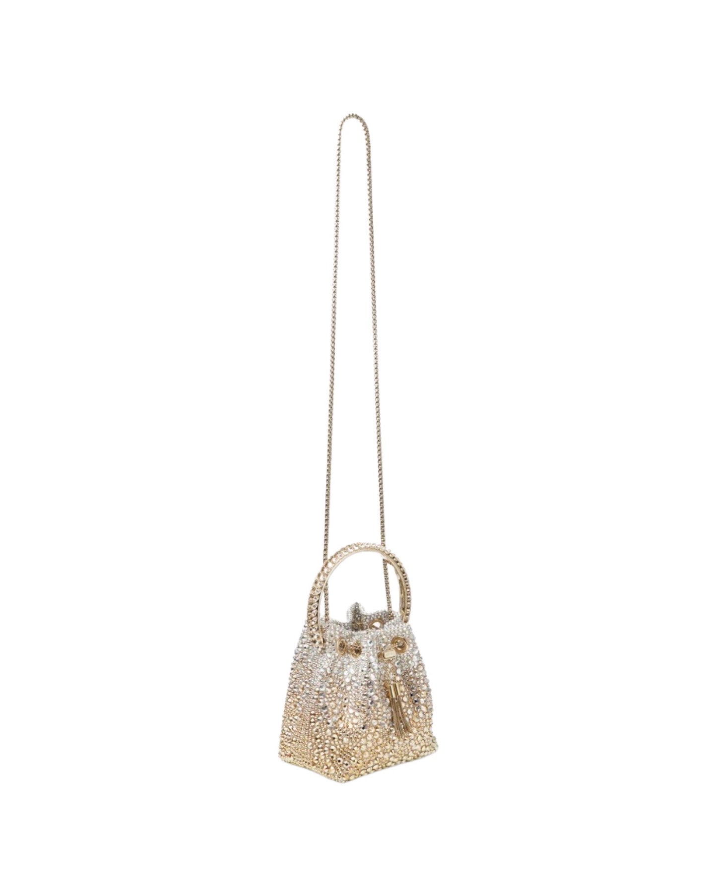 Bon Bon Crystal Embellished Bag Gold/Silver – Miss Louise